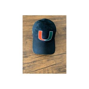 University of Miami Ncaa ball cap hat
